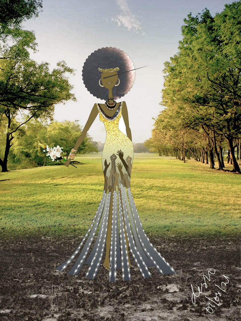 Journey to Liberation. Artwork by Doreen Andesola